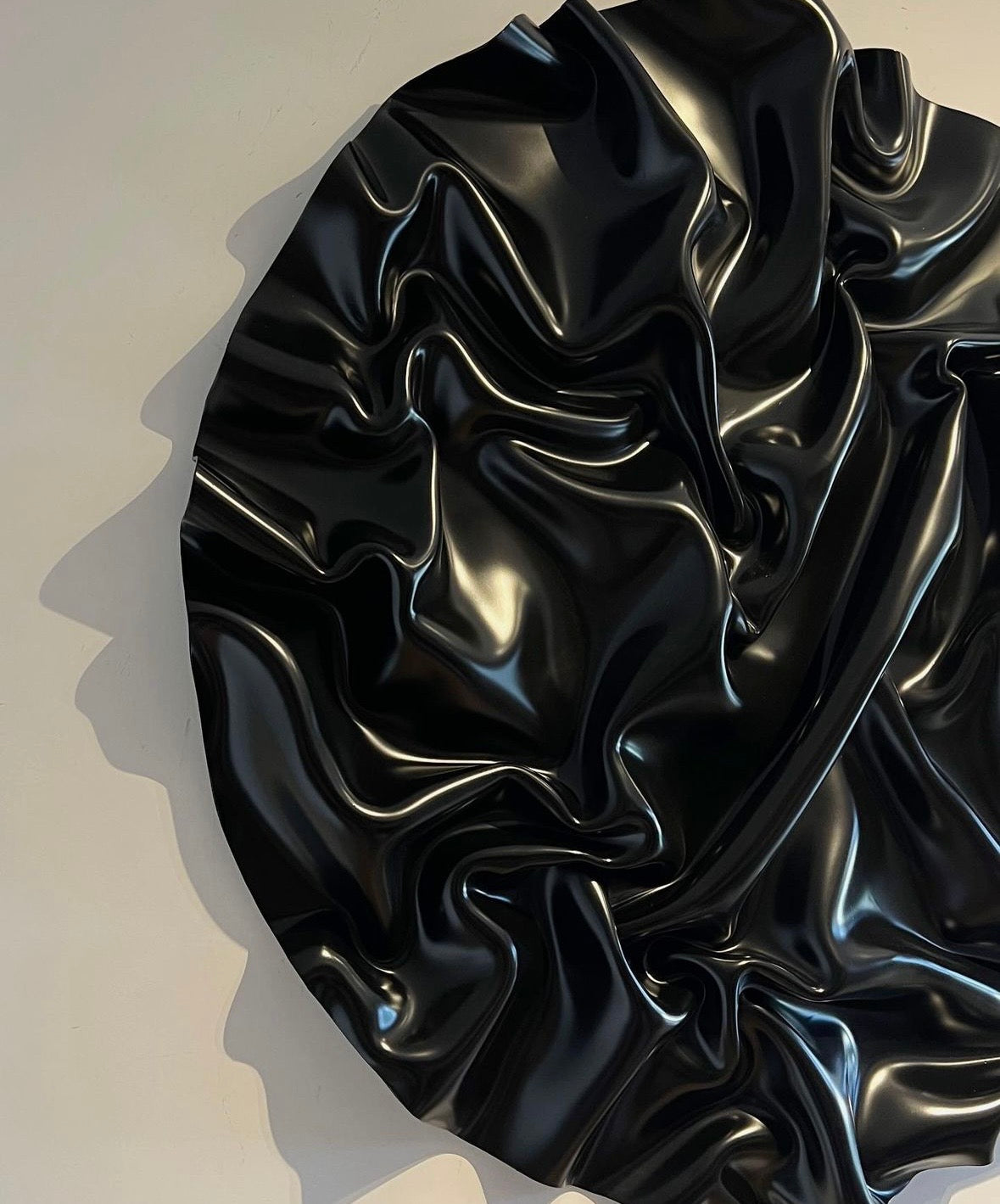 LumiWave Round Wooden Wall Art